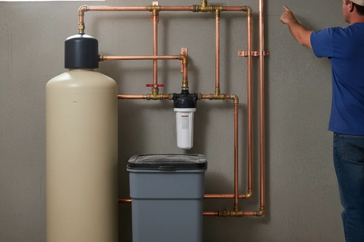 Whole-house water treatment system installed in Carle Place